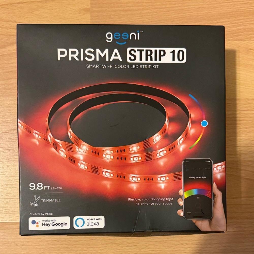 Prisma Strip 10 Smart Wi-Fi Color LED Strip Kit - Red